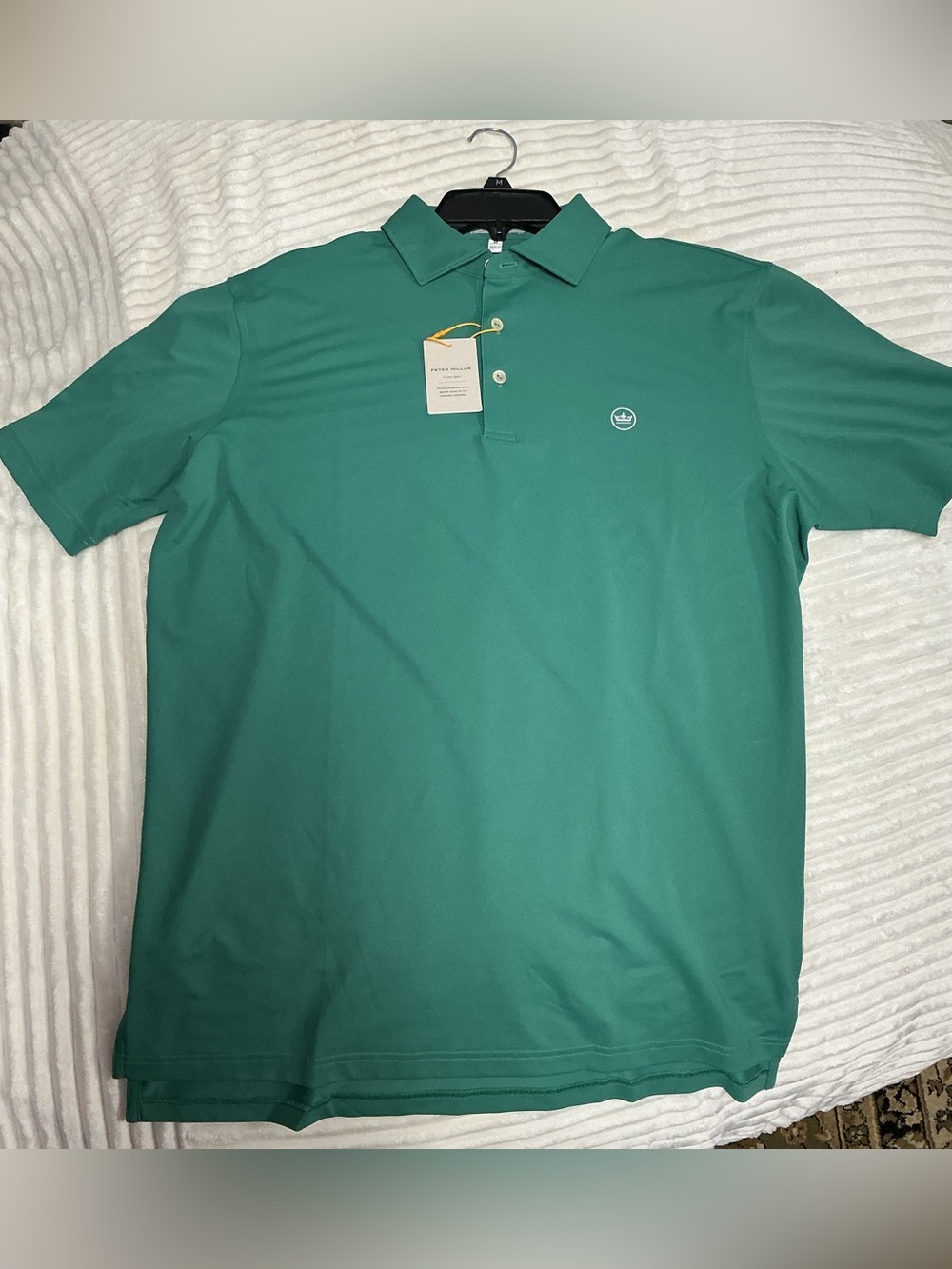 Peter Millar Polo Green NWT Medium Style # MS26EK50S